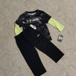 Under Armor 2 piece set - long sleeve shirt and pa